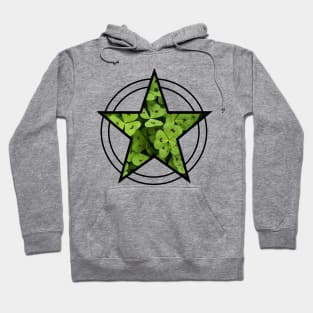 Green Clover Pentacle Hoodie